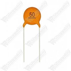 Condensateur céramique plaquette 50pf(50)