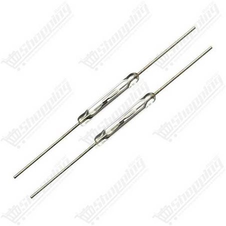 Interrupteur Magnétique Reed 14mm Normalement Ouvert (NO)