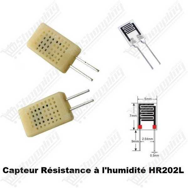 Capteur d'humidité résistance HR202L