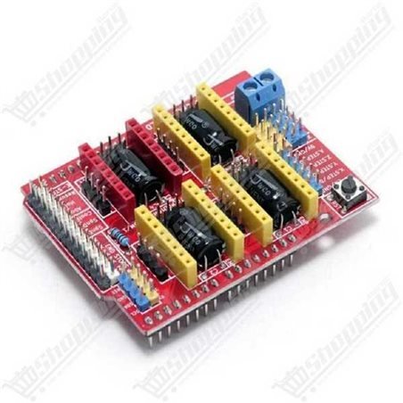 CNC Shield V3 - Carte d'extension pour drivers de moteur pas à pas A4988