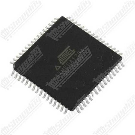 Microcontrôleur Atmel ATmega128A TQFP64