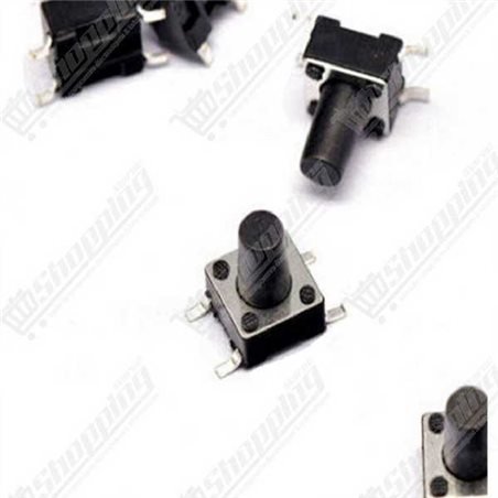 Bouton Poussoir 6x6x9mm 4 Pins