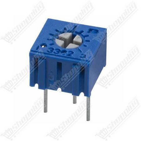 Potentiomètre ajustable 3362W 100 Ohms