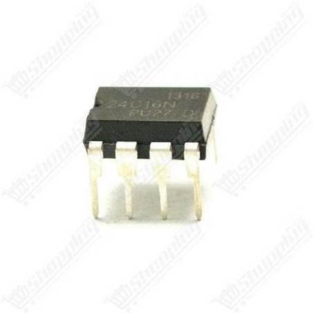 Mémoire EEPROM I2C AT24C256 256Kbit DIP-8