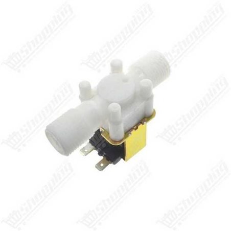 Électrovanne 12V DC 1/2 pouce pour eau (Normalement fermée)