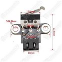 Microscope numérique 1000X HD 24bits USB 8 leds