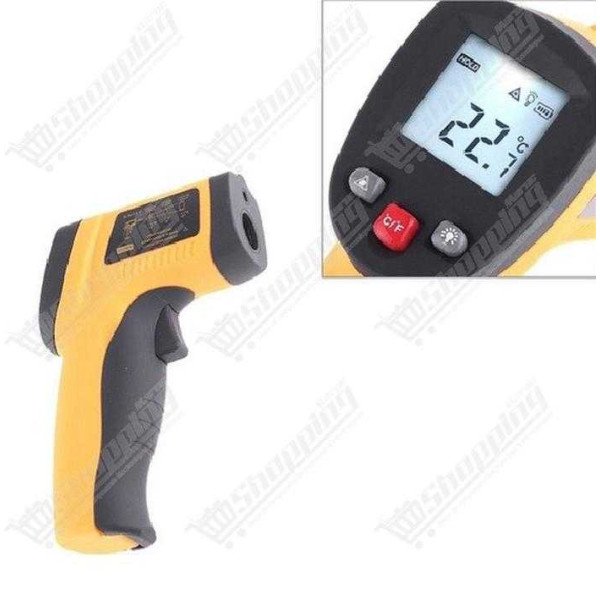 Thermomètre infrarouge numérique sans contact GM320 avec visée laser