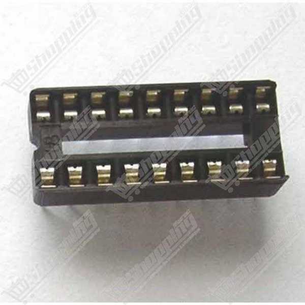 Header connecteur 2.54mm 1x40 pin simple ligne male noir