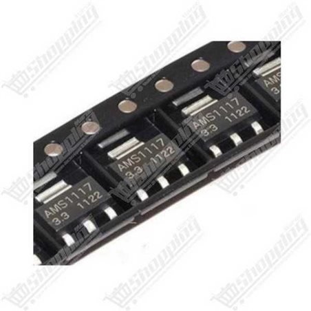 Régulateur de tension AMS1117 3.3V 1A SOT-223
